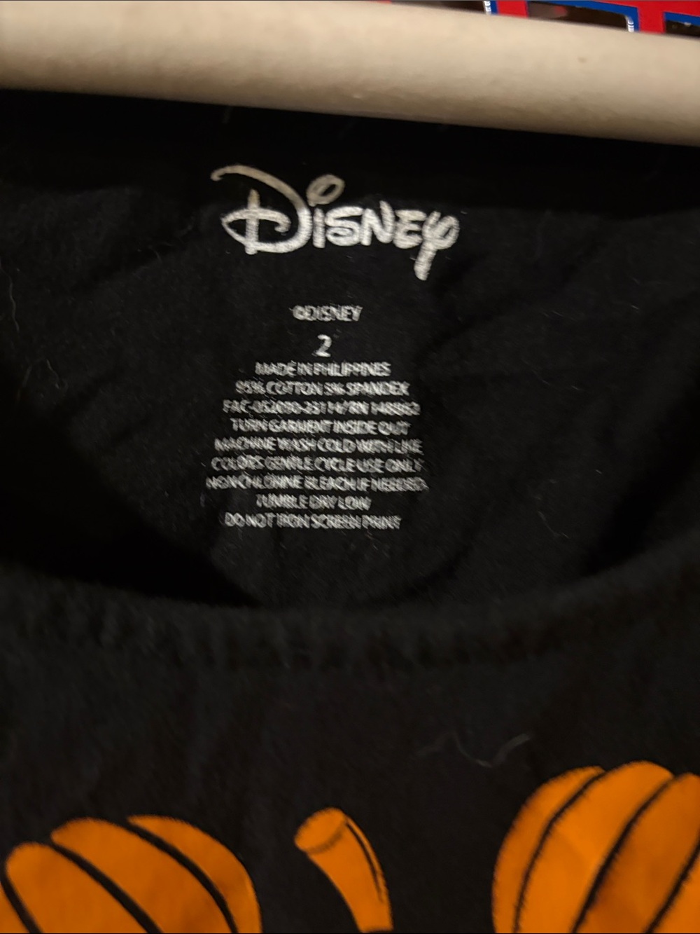 Disney Black, Orange & Yellow Striped Pumpkin Dress - Picture 2 of 4